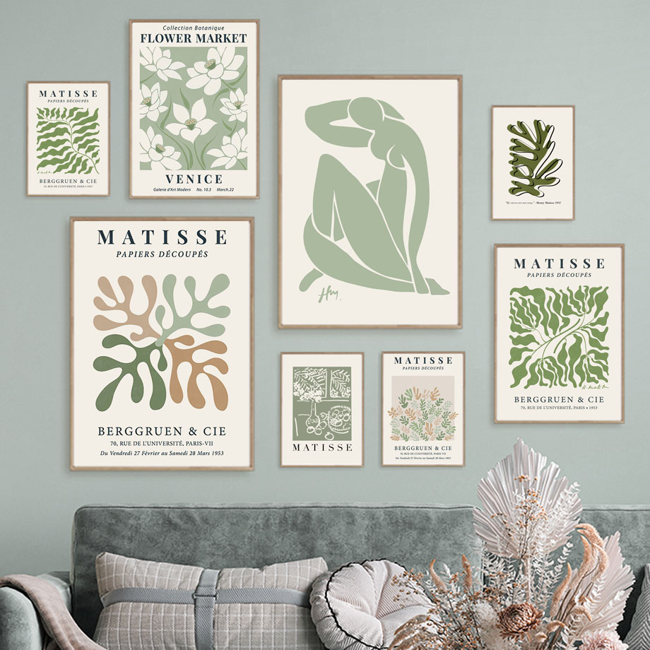 Minimalism Abstract Woman Post - Home Decor Unique Items recension och pris