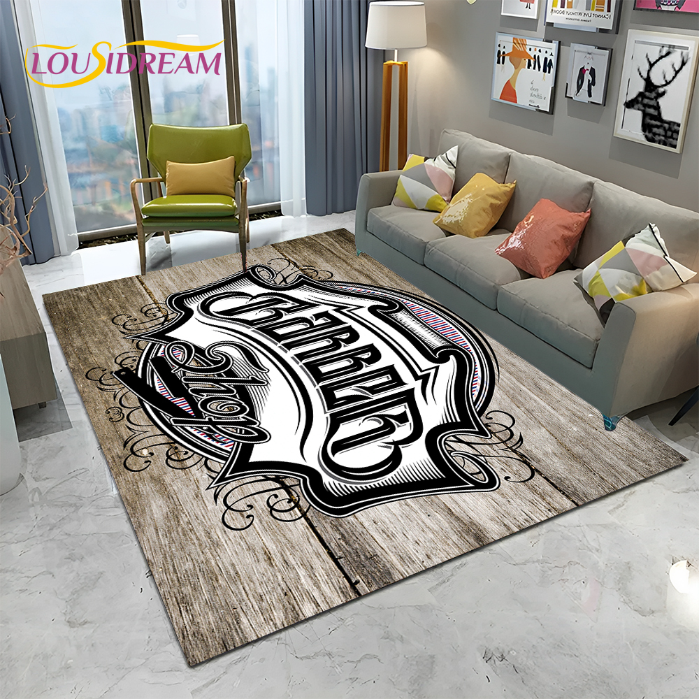 Barber Shop 3D Skull Vintage H - Home Decor Online Shop recension och pris