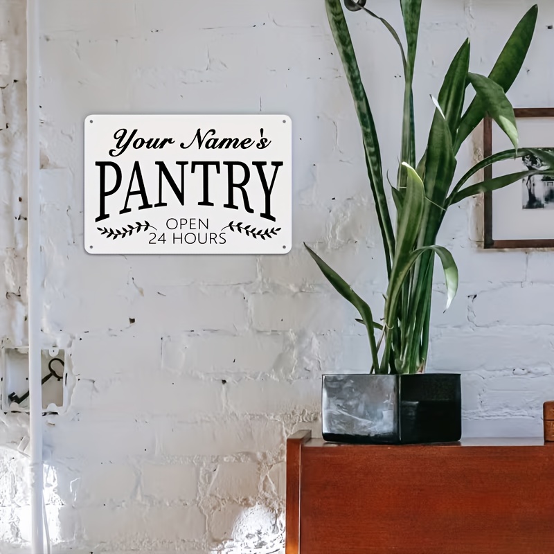 Custom Pantry Open 24 Hours Me - Home Decor Kitchen recension och pris