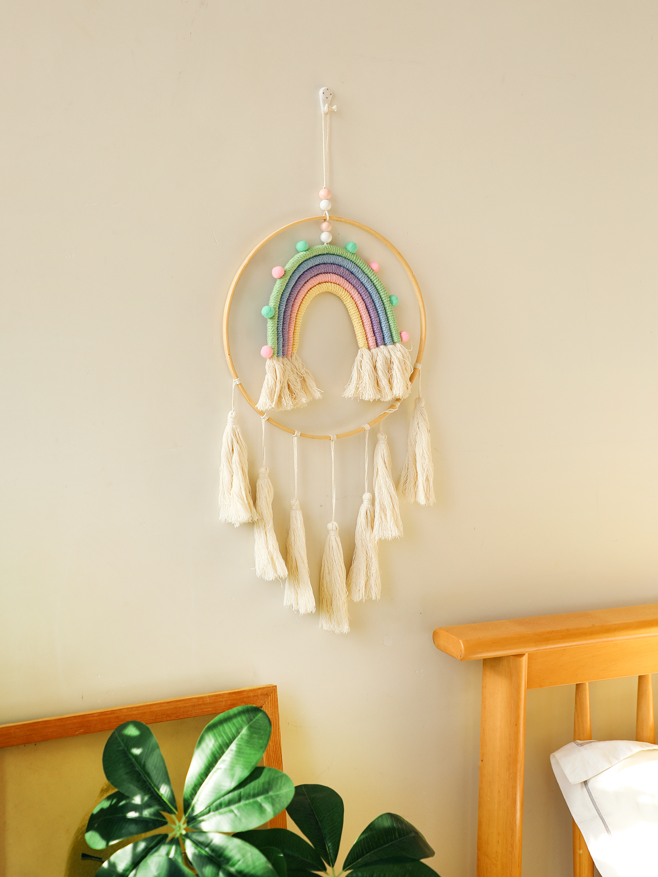 Macrame Tapestry Wall Hanging  - Home Decor Y2K recension och pris