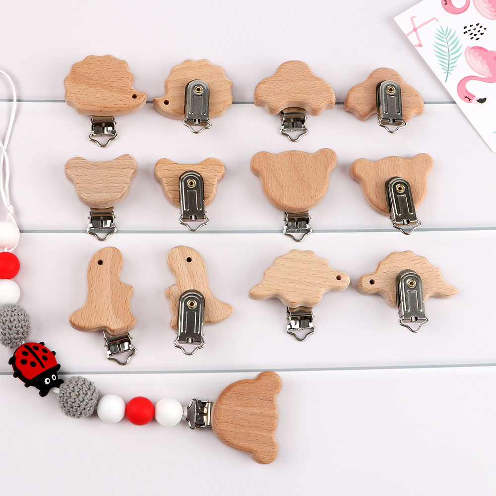 4PCS/Lot Natural Beech Wood Cl - Home Decor Flowers recension och pris