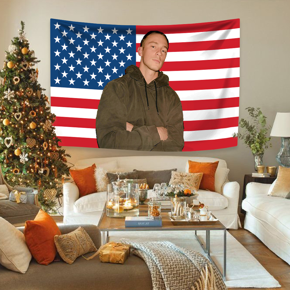 Drew American Flag Starkeys Ta - Home Decor Y2K recension och pris