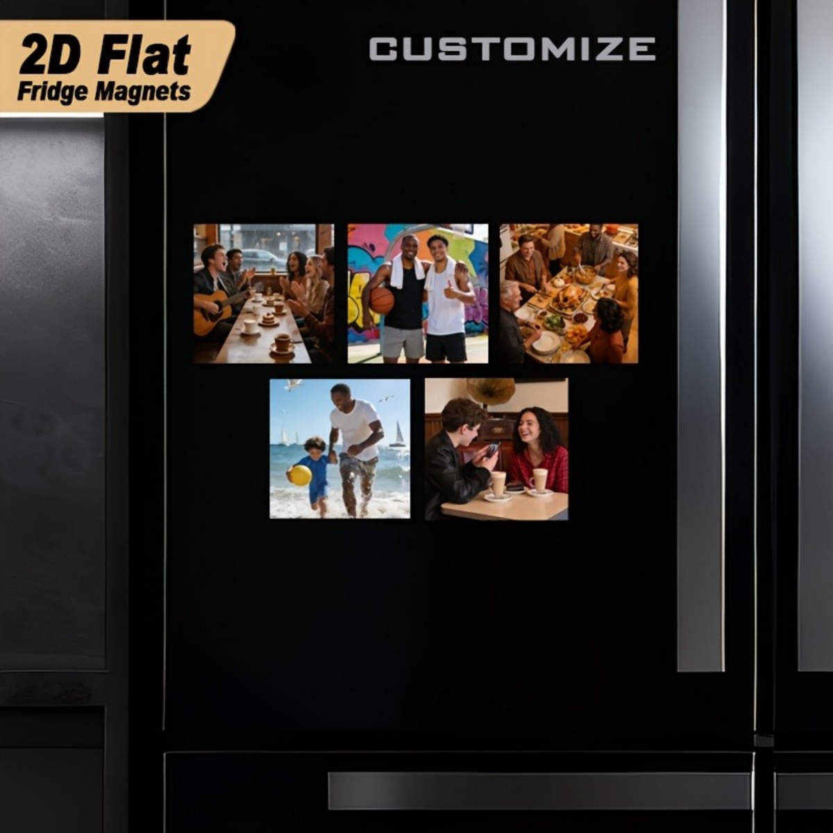 Customizable Fridge Magnets—Fe - Home Decor For Wedding recension och pris