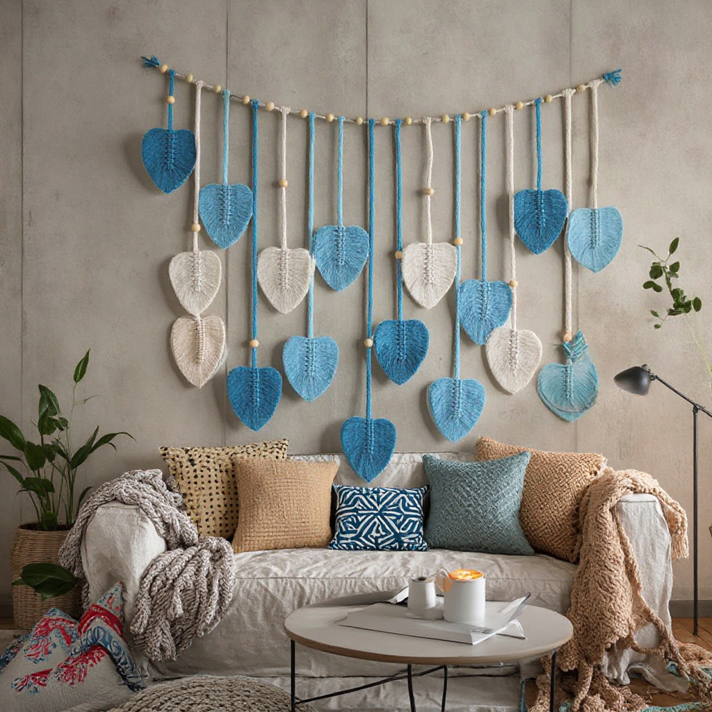 Large Macrame Handmade Fiber L - Home Decor Living recension och pris