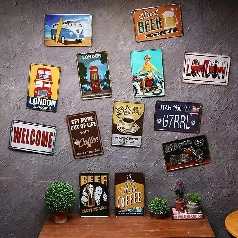 2D Aluminum Vintage 237 Sign P - Home Decor Ai Free recension och pris