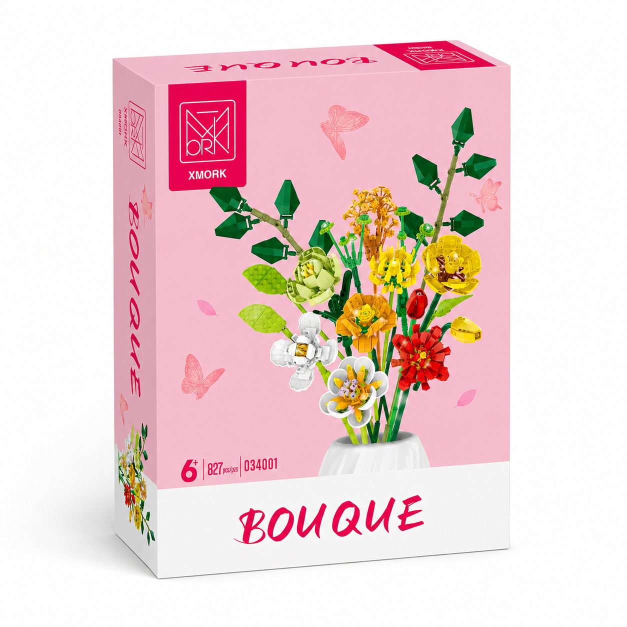 Bouquet Flower Building Blocks - Home Decor Flowers recension och pris