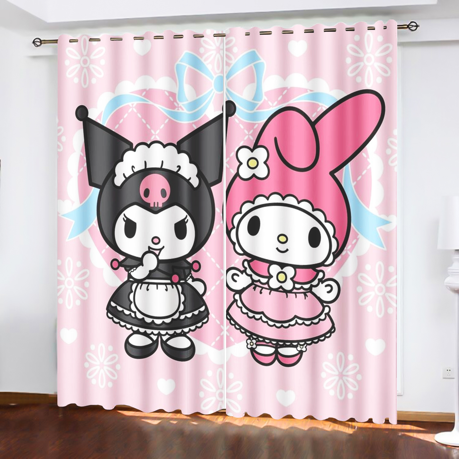 Kuromi Home Decor Printed Curt - Home Decor Curtains recension och pris