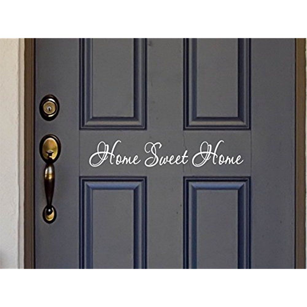 Sweet Home Quote Wall Stickers - Home Decor Y2K recension och pris