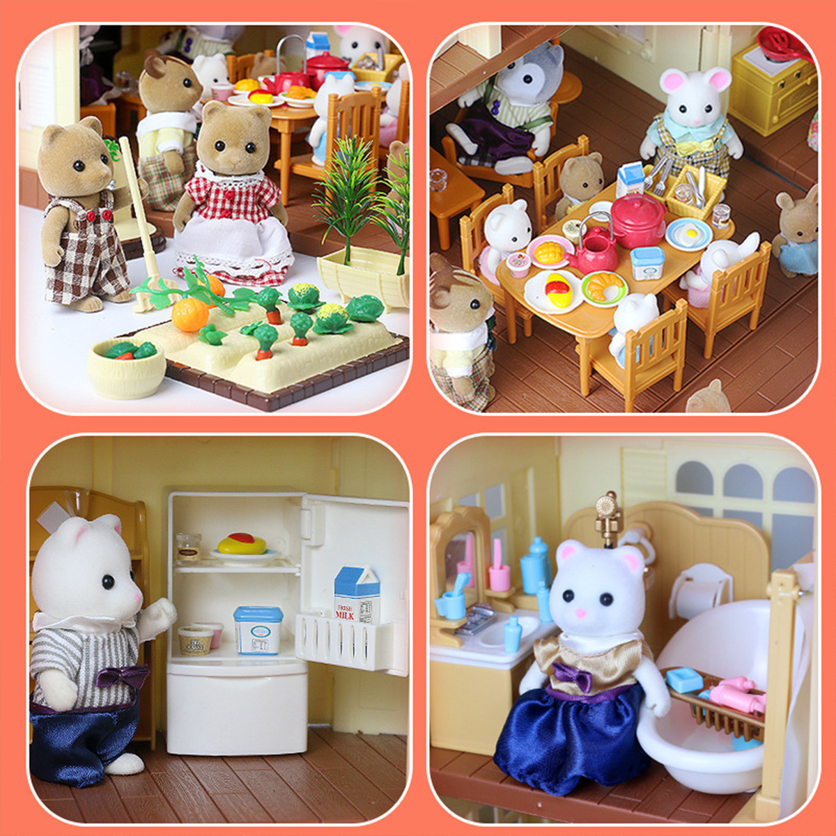Miniature Furniture 1:12 Dollh - Home Decor Kitchen recension och pris
