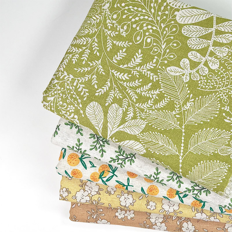 Pastoral Floral Cotton Linen B - Home Decor Curtains recension och pris