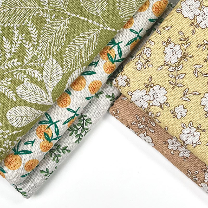 Pastoral Floral Cotton Linen B - Home Decor Curtains recension och pris