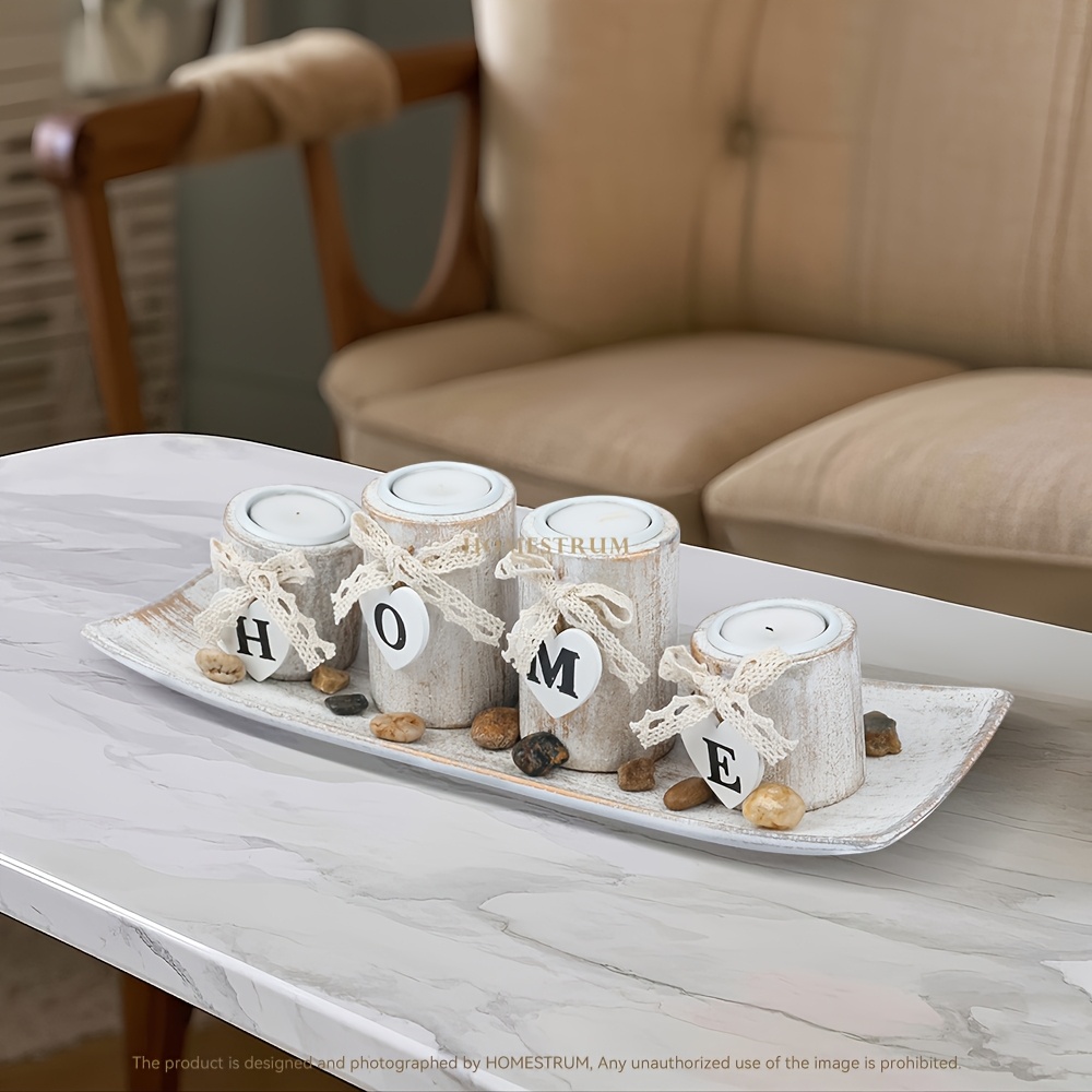 Vintage-Inspired Wooden ' for  - Home Decor Flowers recension och pris
