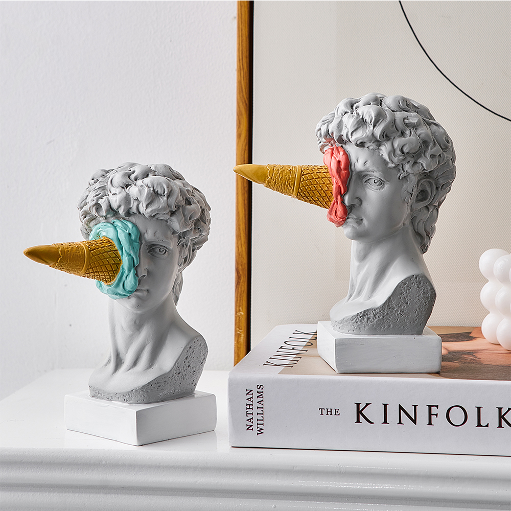 Modern Nordic Figure Ornament  - Home Decor Y2K recension och pris