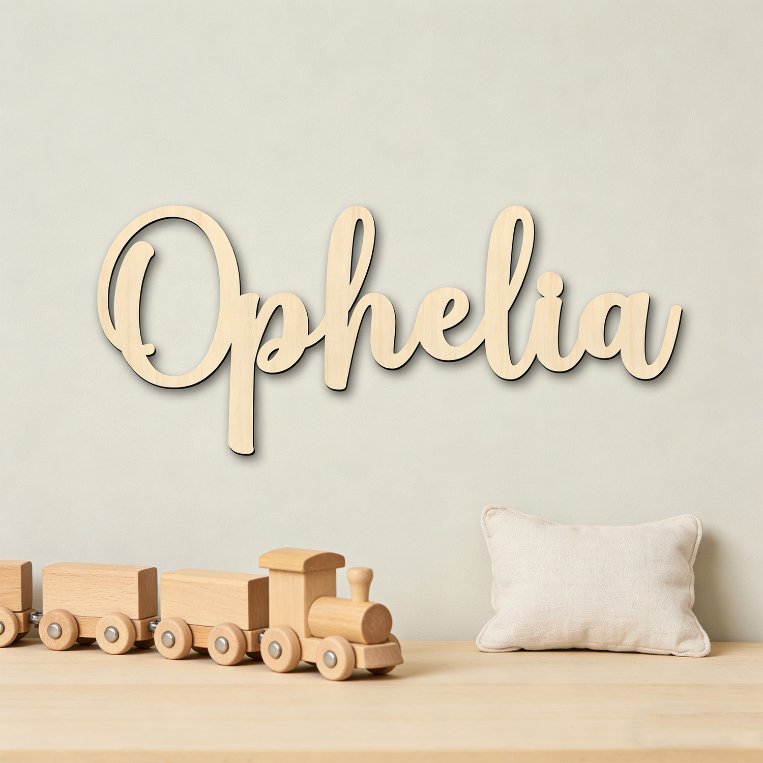1pc Personalized wooden namepl - Home Decor For Wedding recension och pris