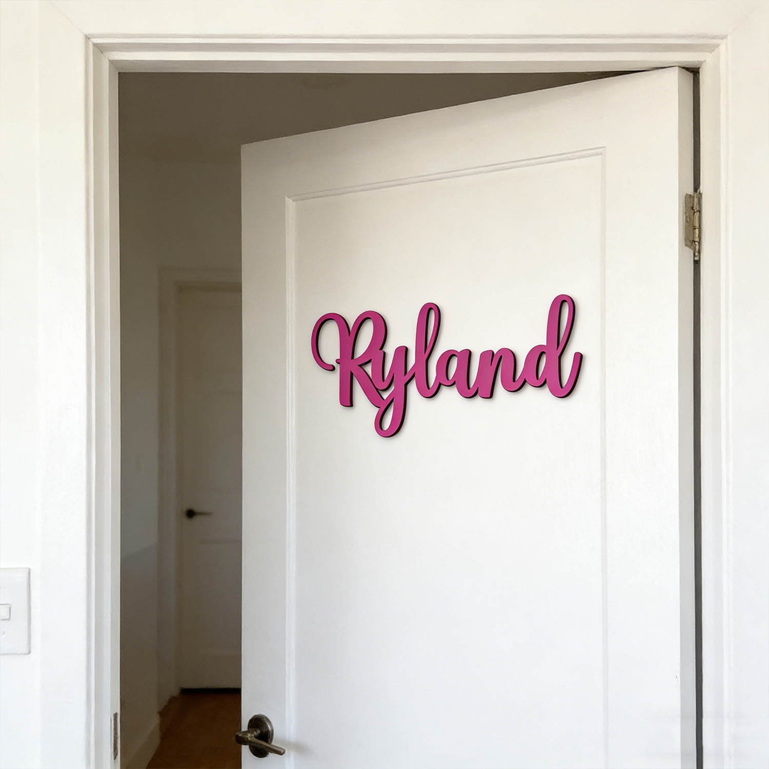 1pc Personalized wooden namepl - Home Decor For Wedding recension och pris