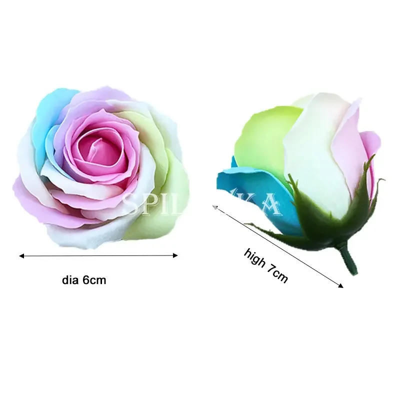 Spilewka 6X7cm Colorful Rose A - Home Decor For Wedding recension och pris