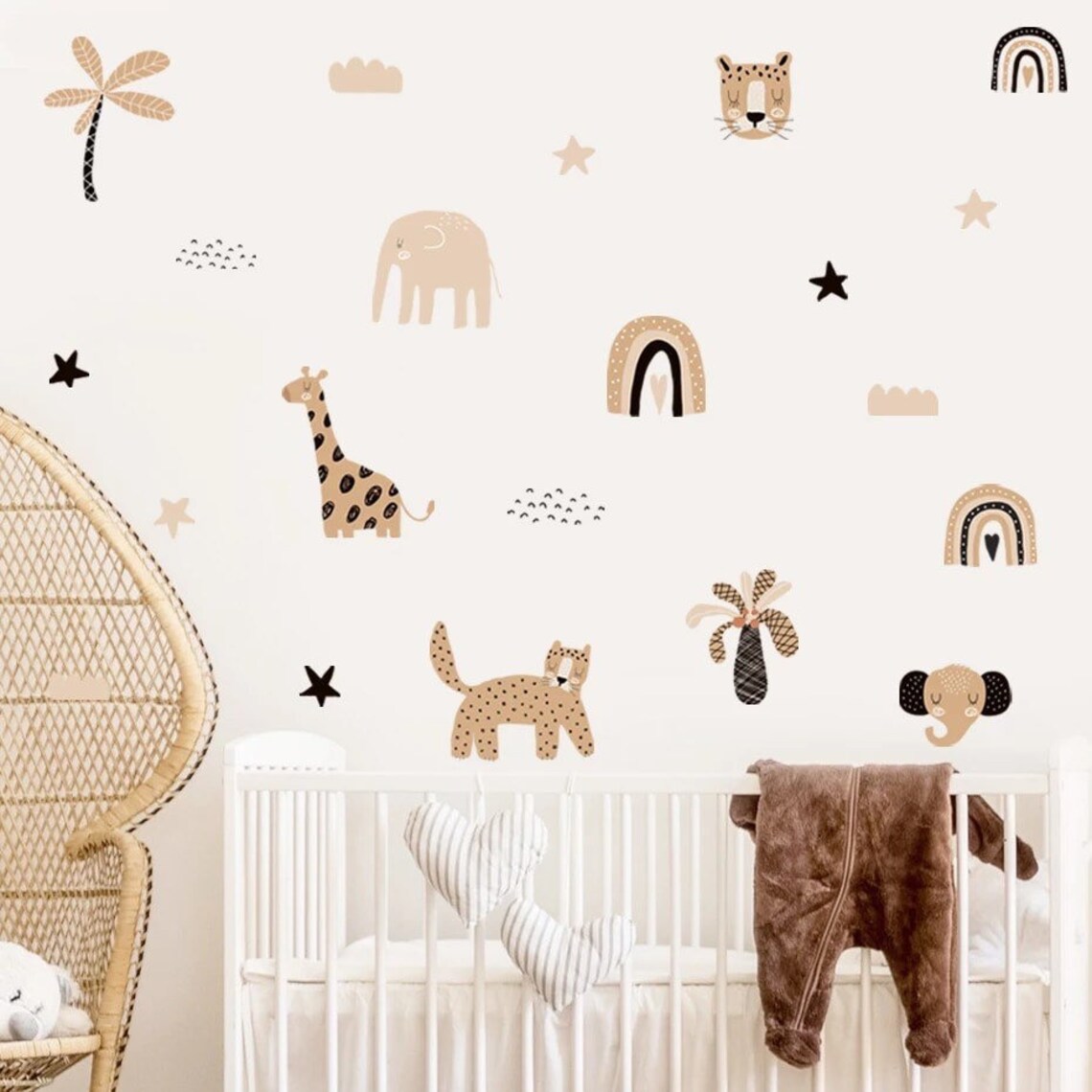 Boho Cartoon Rainbows Star Cut - Home Decor Y2K recension och pris