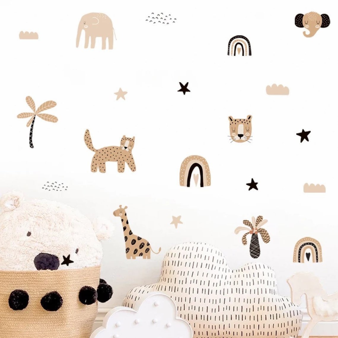 Boho Cartoon Rainbows Star Cut - Home Decor Y2K recension och pris